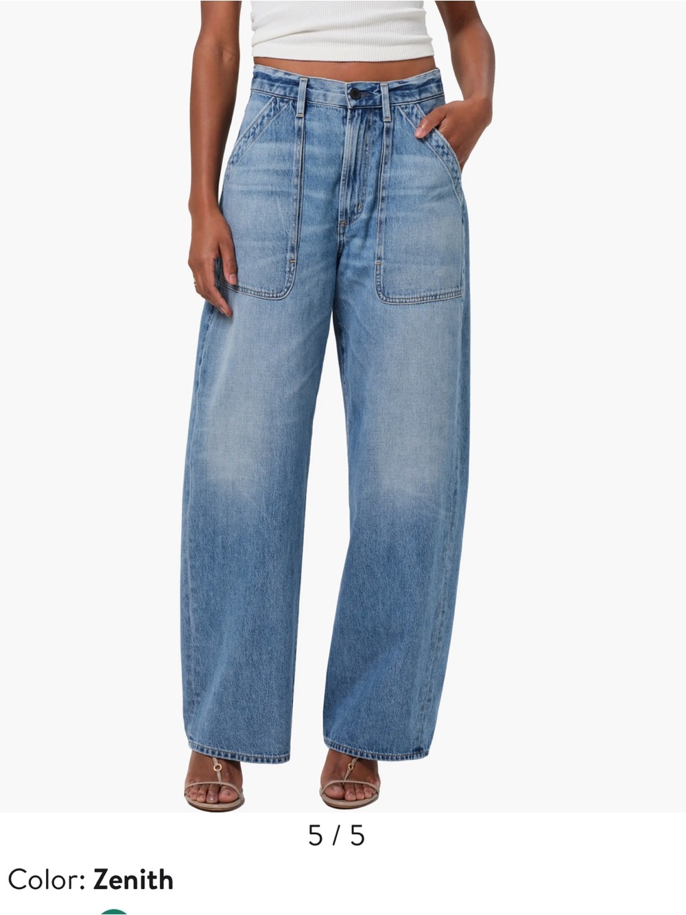 Citizens Of Humanity Cargo Ayla Jeans 27